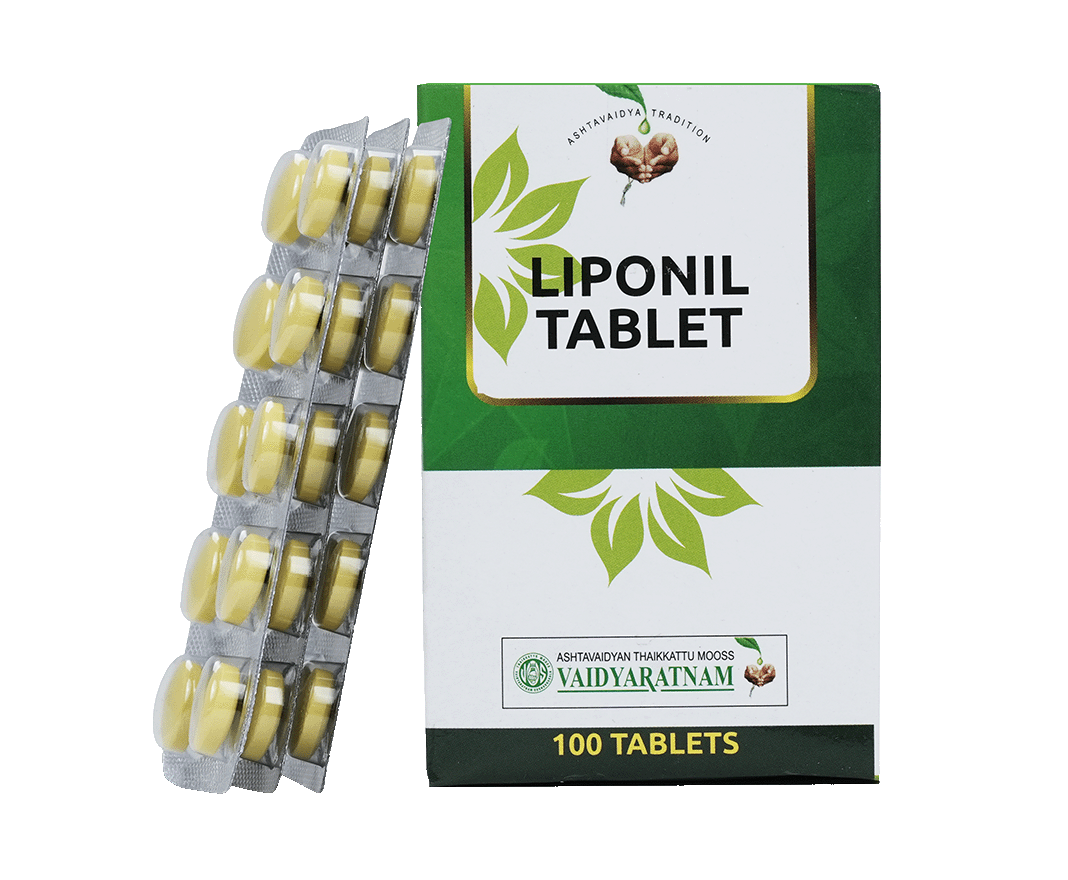 Vaidyaratnam Liponil Tablets
