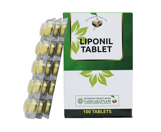 Vaidyaratnam Liponil Tablets