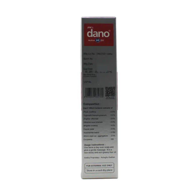 Dr.JRK's Dano Active Ad Oil