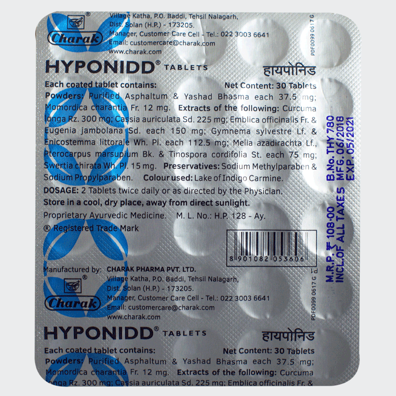 Charak Pharma Hyponidd Tablet