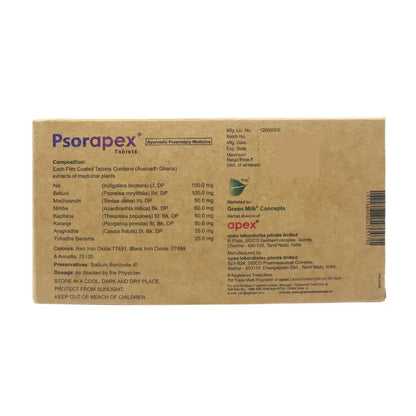 Green Milk Psorapex Tablets