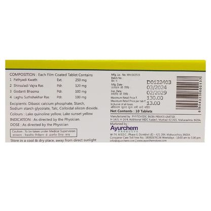 Ayurchem Dologran Tablets