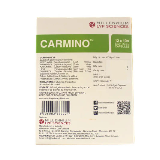 Millennium Carmino Soft Gel Capsules