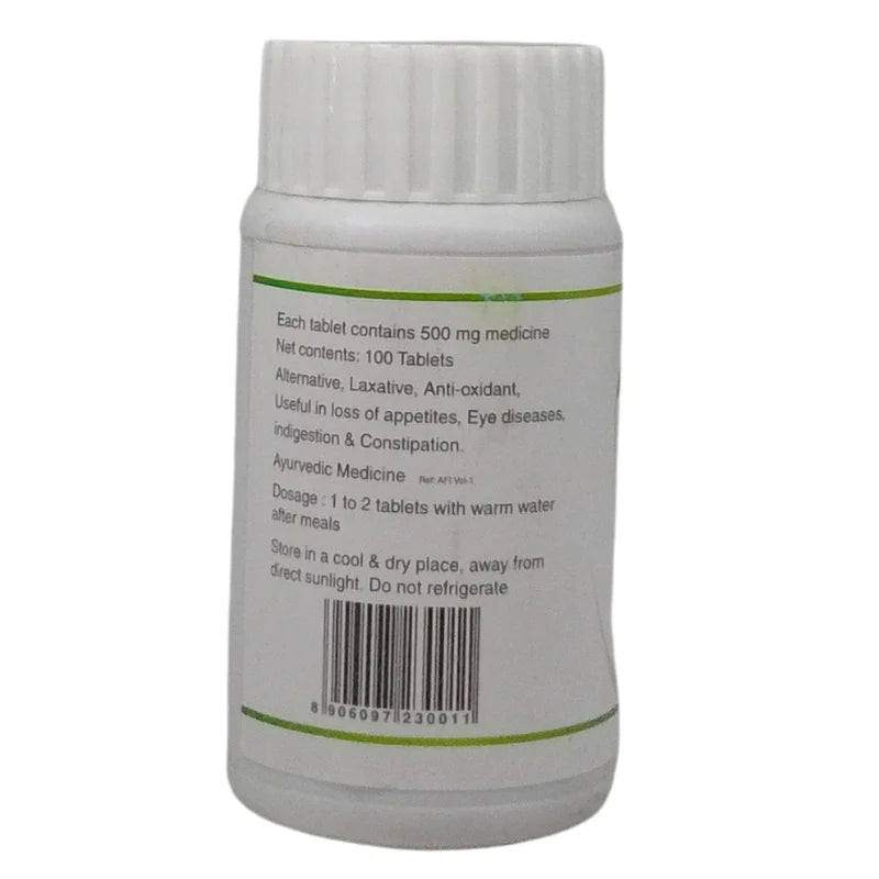 Triphala Tablets - Jain Ayurvedic