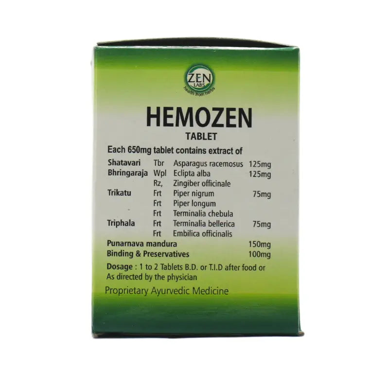 Zen Labs Hemozen Tablet