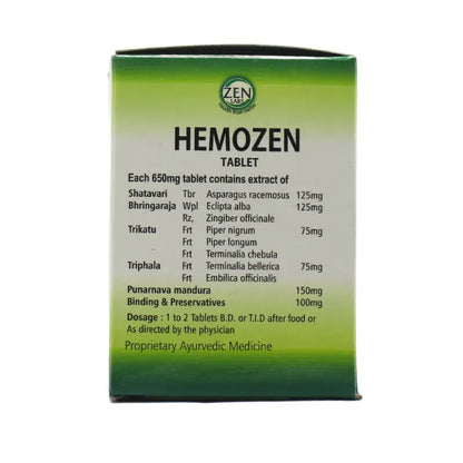 Zen Labs Hemozen Tablet