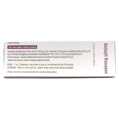 Virgo Shilajit Rasayan Capsules