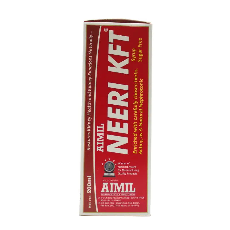 Aimil Neeri Kft Syrup (Sugar Free)