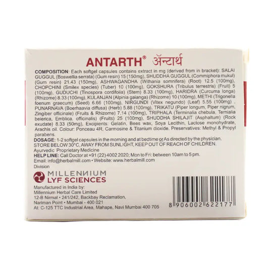Millennium Antarth Soft Gel Capsules