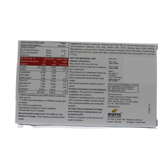 Gufic Sallaki XT Tablets