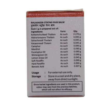 Sitaram Rhumagen Strong Pain Balm