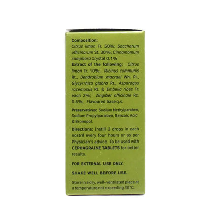 Charak Pharma Cephagraine Nasal Drops