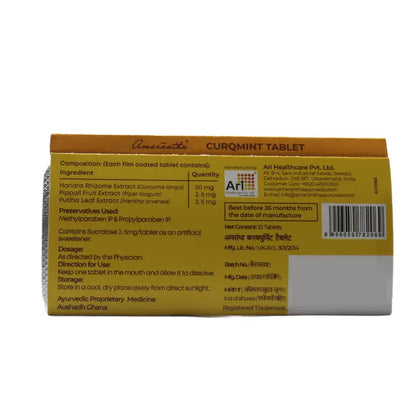 Ari Health Care Curqmint Tablets