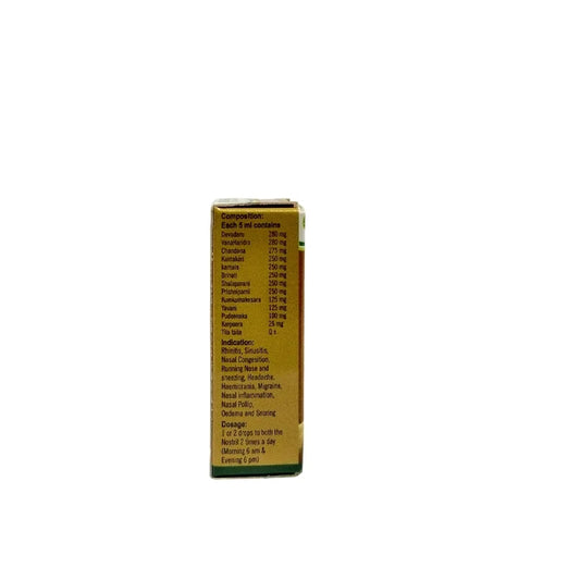 Kumar Ayurveda Sinol Nasal Drops