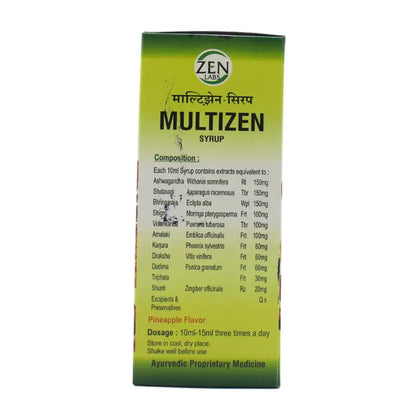 Zenlabs Multizen Syrup