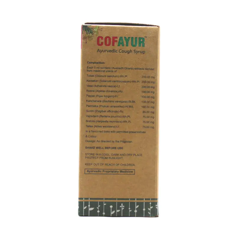 Green Milk Cofayur Cough Syrup (Sugar Free)