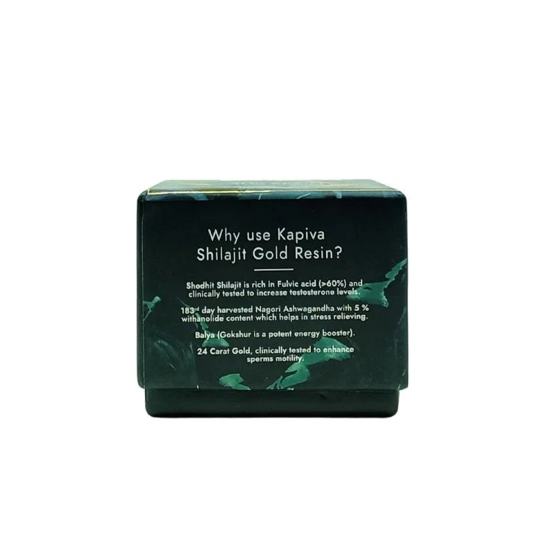 Shilajit Gold Resin – Kapiva