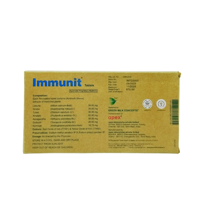 Green Milk Immunit Tablets