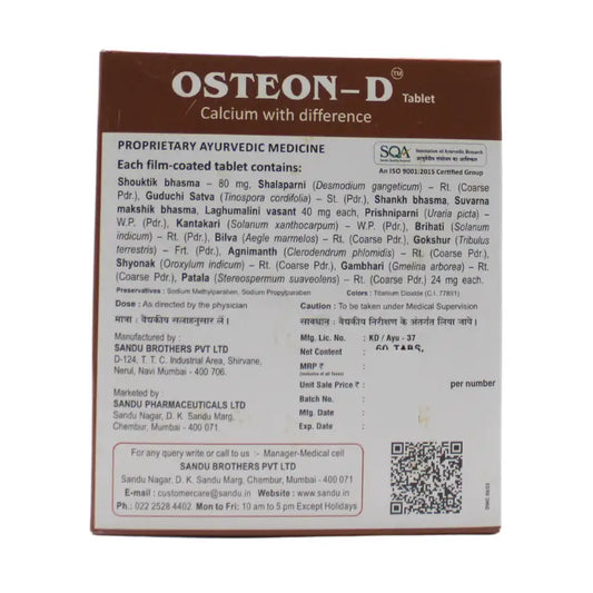 Sandu Osteon-D Tablets