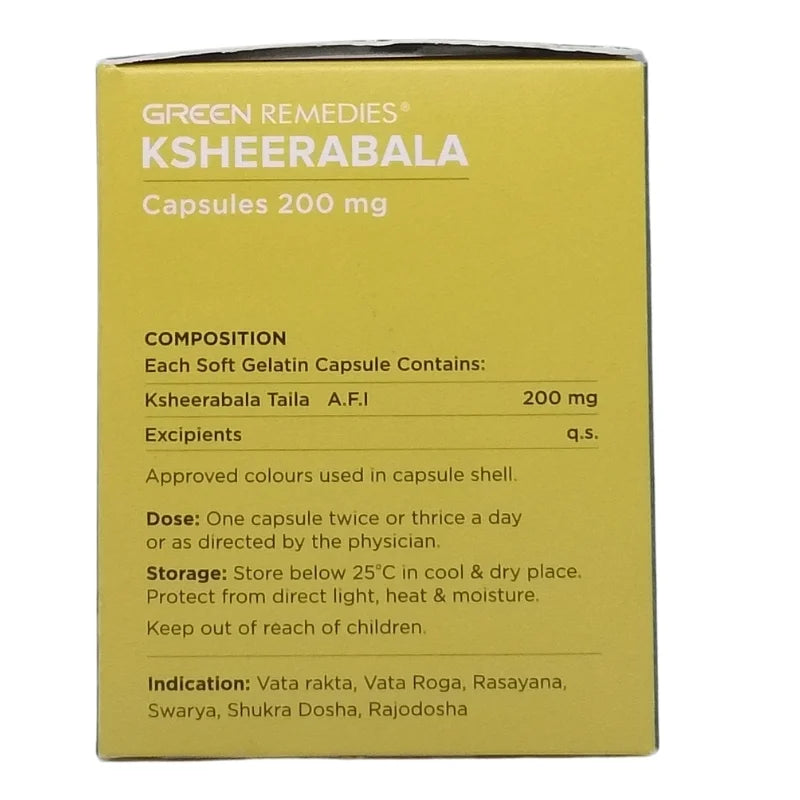 Green Remedies Ksheerabala Soft Gel Capsule