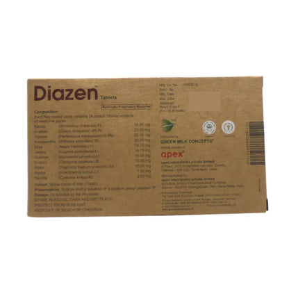 Green Milk Diazen Tablets