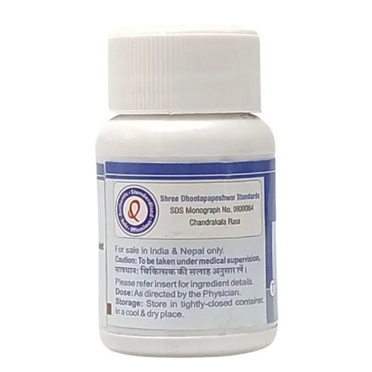 Dhootapapeshwar Chandrakala Rasa