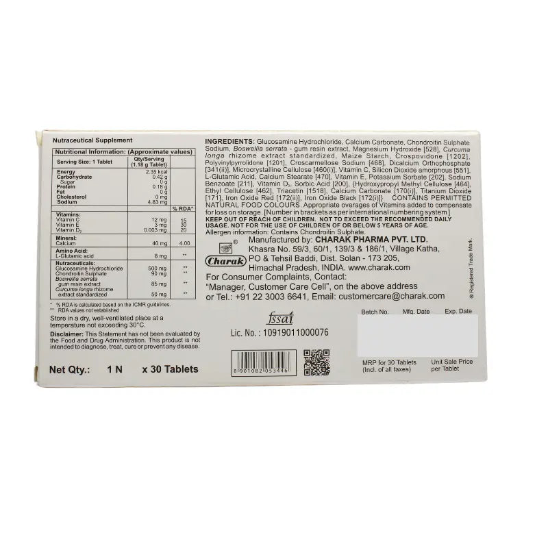 Charak Pharma Ostolief Nutra Tablet