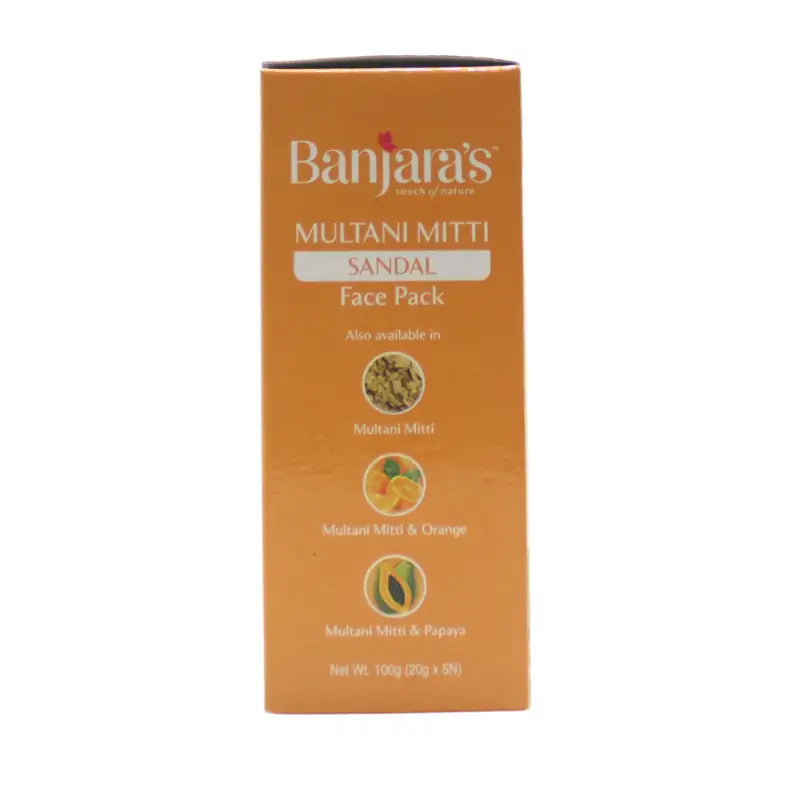 Multani Sandal Face Pack – Banjara