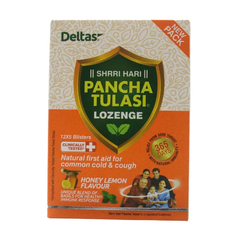 Deltas Pharma Pancha Tulsi Lozenges