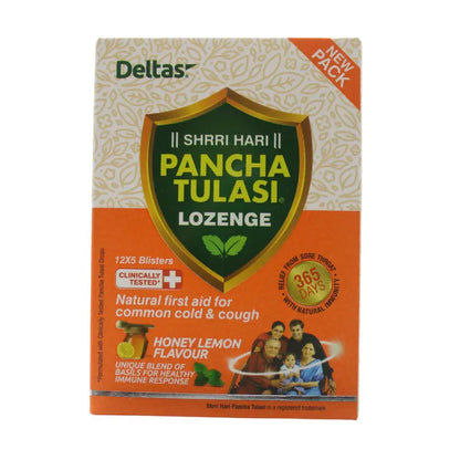 Deltas Pharma Pancha Tulsi Lozenges