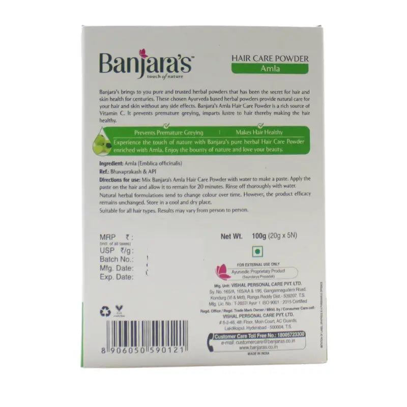 Amla Hair Care Powder – Banjara
