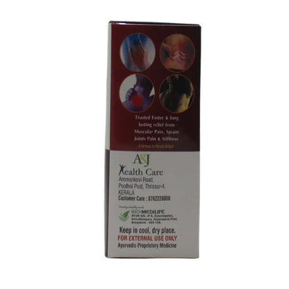 A&J Amrutha Rathna Pain Oil