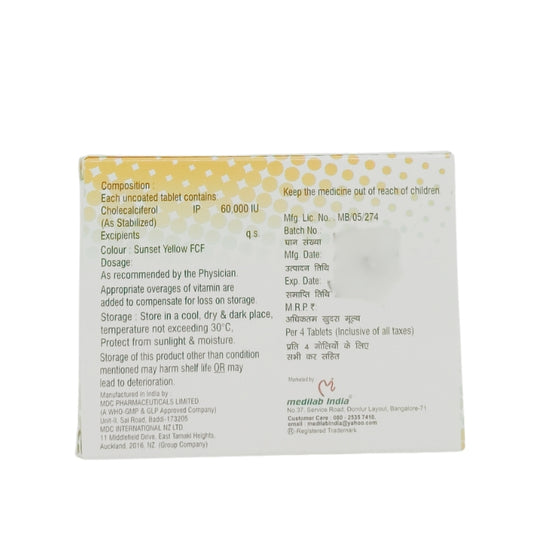 Medilab HS Cal-D3 Tablets