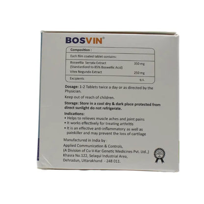 Biotics Lab Bosvin Tablets