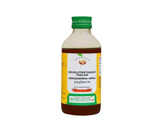 Vaidyaratnam Gulguluthikthakam Thailam