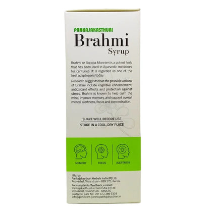 Pankajakasthuri Brahmi Syrup