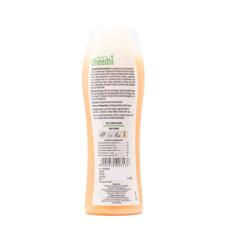 Dhathri Ayurveda Dheedhi Protien Shampoo