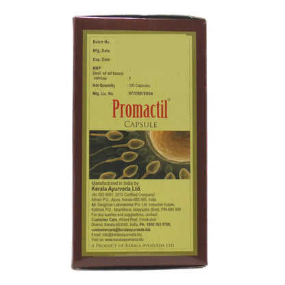 Kerala Ayurveda Promactil Capsules