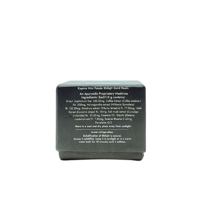 Shilajit Gold Resin – Kapiva