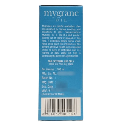 Pankajakasthuri Mygrane Oil