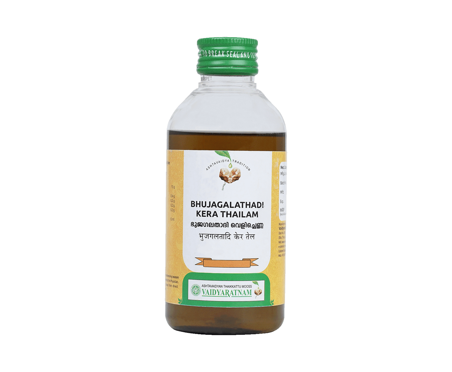 Vaidyaratnam Bhujagalathadi Kerathailam
