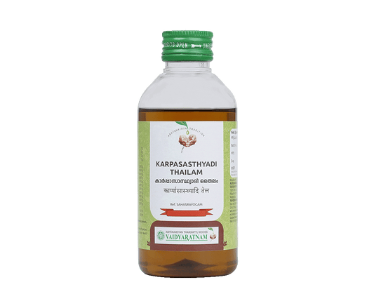 Vaidyaratnam Karpasasthyadi Thailam Chikkanapakam