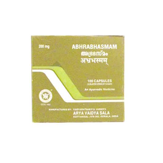 Kottakkal Abrabhasmam Capsules