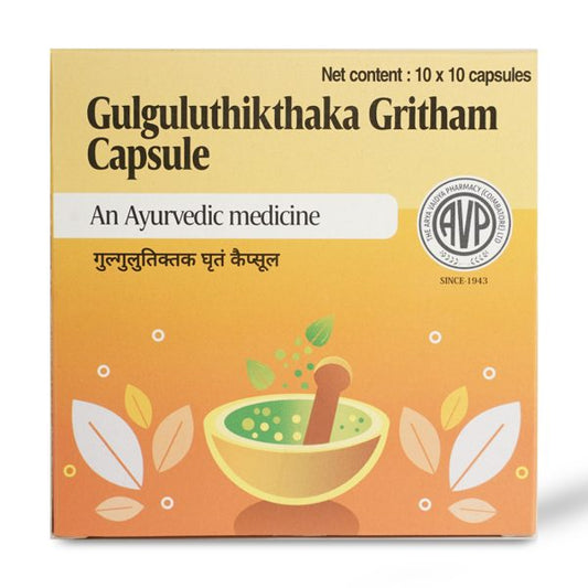 AVP Gulguluthikthaka Gritham Capsules