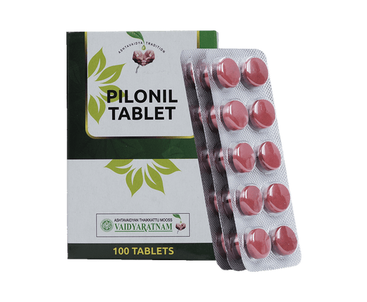 Vaidyaratnam Pilonil Tablets