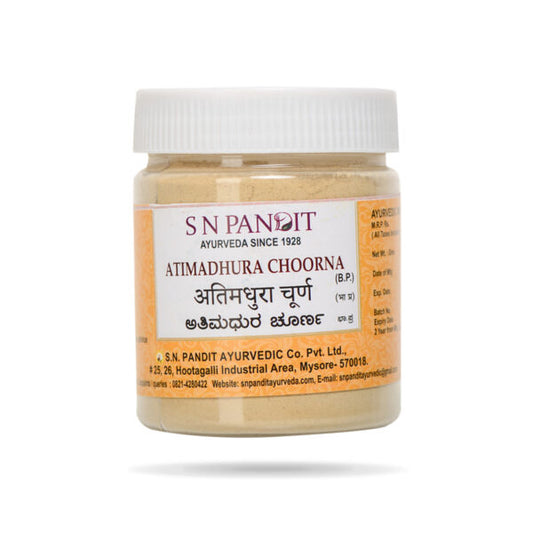 S N Pandit Atimadhura Churna