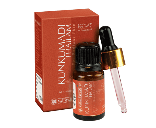 Vaidyaratnam Kunkumadi Thailam