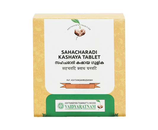 Vaidyaratnam Sahacharadi Kashaya Gulika