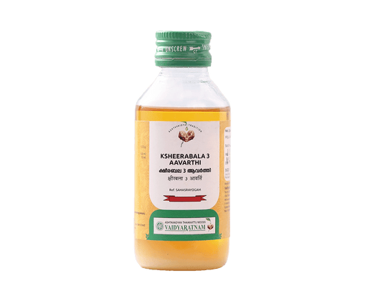 Vaidyaratnam Ksheerabala 3 Aavarthi