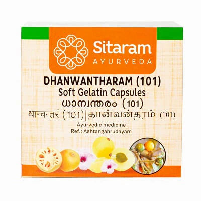 Sitaram Dhanwantharam 101 SG Capsules